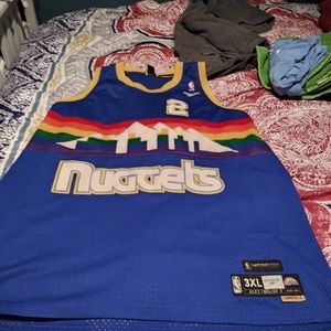 Nuggets basketball jeresy